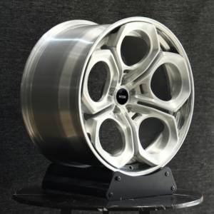 Jantes forgées en deux parties HTOR 19 20 pouces 5x110 5X114.3 Teledial blanches pour Giulia Quadrifoglio Stelvio <span class=keywords><strong>GTA</strong></span> 4C Brera - Product Image 3