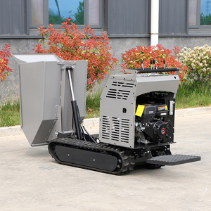 मिनी ऑल-इलायची 500 किलो पेलोड पावर कंक्रीट बुगी पैदल यात्री डम्पर बहुक्रियाशील स्किड स्टीड घरेलू उपयोग गियर कोर घटक - Product Image 6