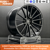 Jante de voiture sport forgée GUDE, 1 pièce, 15, 18, 19-26 pouces, concave profond, bronze mat, 5x112, 5x120, pour voitures de luxe, pour BMW