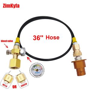 0.9M Brass Air Hose <b>Quick</b> <b>Connector</b> Adapter with 2000PSI for SodaStream Terra DUO to External CO2 Tank OEM - Product Image 4