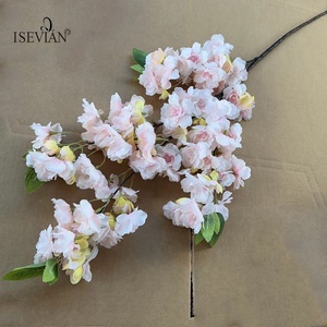 Hoa giả trang trí cổng cưới bán buôn ISEVIAN, hoa trắng, hoa anh đào - Product Image 4