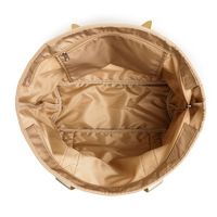 Bolso de playa de poliéster impermeable de gran capacidad con cierre de cremallera, a la moda, a prueba de arena, para viaje, disponible para envío transfronterizo.