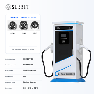 ผู้ผลิตมืออาชีพ เครื่องชาร์จรถยนต์ไฟฟ้าแบบสองพอร์ต 90kW OCPP 1.6J สถานีชาร์จสำหรับสถานที่ทำงาน - Product Image 6