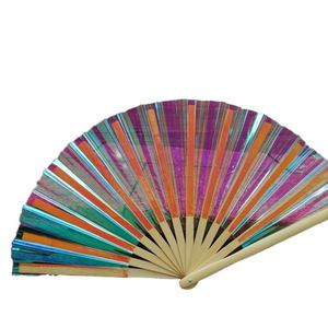 Ventilador de Mano Portátil de 13 Pulgadas, Bambú Tallado y Pintado, con Música y Decoración Festiva, para el Hogar, Negocios o como Regalo - Product Image 6