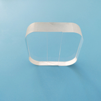 Verre optique à Quartz K9, fenêtre en verre optique personnalisé de haute qualité