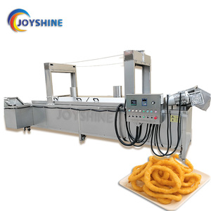 Con elevar dispositivo con la continua interior de la correa transportadora de máquina de freír - Product Image 6