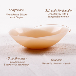 XR016 Petali Adesivi in Silicone per Capezzoli, Riutilizzabili, Accessorio Intimo, <span class=keywords><strong>Nastro</strong></span> per <span class=keywords><strong>Reggiseno</strong></span> - Product Image 4