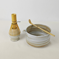 OEM ODM Souvenir Boîte Cadeau 4Pcs Service à Thé Matcha Jeu de Fouet Outils
