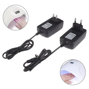 1Pc Fast <b>Charging</b> 24V 2A Power Supply Adapter for UV LED <b>Lamp</b> Nail Dryer Nail Art Tools for Nail <b>Lamp</b> - Product Image 2