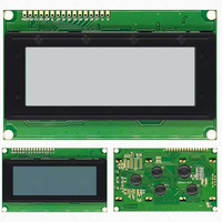 #67168 LCD2004A LCD latar belakang putih dengan huruf hitam 5V