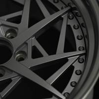 Jantes HOP personnalisées forgées en 2 parties, style Meister S1, 15-26 pouces, 5x114.3, pour Honda Civic Integra Accord Toyota 86 GR86 Supra JDM