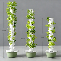 Peralatan Tanam Sayuran Keluarga AGG Factory Direct Soilless Cultivation Pineapple Tower, Peralatan Tanam Hidroponik 5-11 Lapis