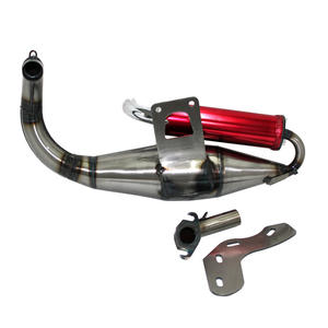 Système d'Échappement de Moto JPM en Acier Inoxydable pour Scooter JOG 50cc Tuyau d'Échappement Silencieux de Performance pour Cyclomoteur - Product Image 4