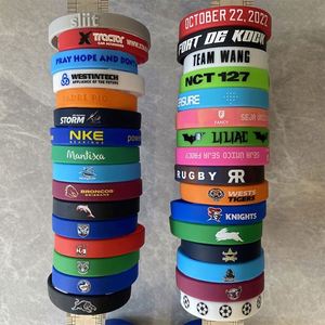 Créez vos propres bracelets avec message ou logo, bracelets en silicone personnalisés et bracelets en caoutchouc personnalisés - Product Image 2