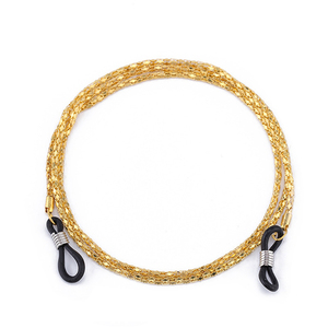 Fashion Designer Non Slip Metal Gold Black Sunglasses <strong>Chain</strong> Neck Strap <strong>Glasses</strong> <strong>Holder</strong> - Product Image 6
