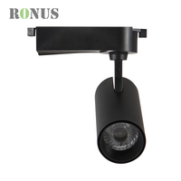 Nouvelle Arrivée Noir 18W Plafond Intelligent Dali Spotlight Focus Réglable COB Piste LED Spot Light