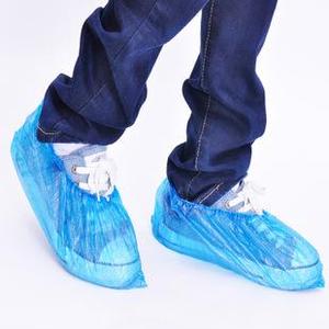 Copriscarpe automatizzato usa e getta che fa macchina produttore macchina copriscarpe impermeabile ultrasonica PE - Product Image 6