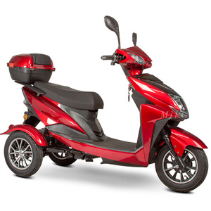 Triciclo Eléctrico <span class=keywords><strong>Trimoto</strong></span> de 800W, Carrocería Abierta, 2 Pasajeros, Carga Útil de 100-200kg - Product Image 4