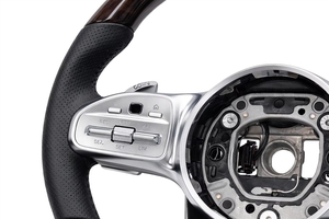 Volant de direction pour <span class=keywords><strong>Mercedes</strong></span>-Benz <span class=keywords><strong>AMG</strong></span> W205 W206 W167 W176 GLC avec matériau premium résistant à l'usure pour la réparation des anciens volants endommagés - Product Image 6