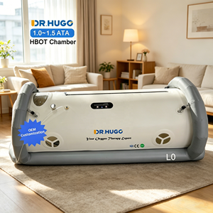 DR.HUGO L0 ผลิตภัณฑ์ใหม่ ห้องออกซิเจนบำบัดแบบเดี่ยวสำหรับคนเดียว ห้องออกซิเจนความดันสูงแบบนุ่ม 1.5 ATA สำหรับร่างกาย - Product Image 1