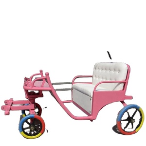 Transport tiré par des chevaux de tourisme royal chariot de cheval de poney équipement équestre harnais de boîte de selle de cheval - Product Image 2