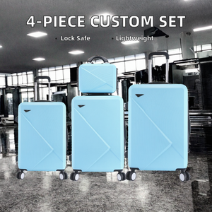 Juego de Maletas Personalizado de 3 Piezas de 20, 24 y 28 Pulgadas, Peso Ligero, Asa Suave, Bolsa de Maquillaje de Moda, Precio al por Mayor - Product Image 2