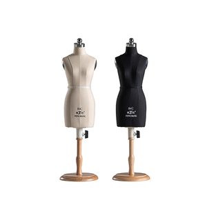 Maniquí de Diseño Ajustable para Ropa, Maniquí de Medio Cuerpo para Confección, Maniquí de Torso para Adultos al por Mayor - Product Image 1