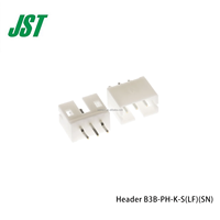 Connecteurs de têtes rectangulaires JST B3B-PH-K-S(LF)(SN) 3POS 2MM, broches mâles, boîtier en nylon, 100V, interconnexions automobiles