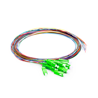 Cable de Fibra Óptica NX CORE de Alta Calidad, SC/APC, 12 Núcleos, Tipo Pigtail, para FTTH, Qingdao, en Oferta