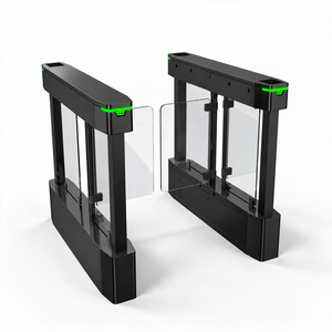 Barrière pivotante à reconnaissance faciale, passage rapide, lecteur RFID, tourniquet bidirectionnel anti-collision pour écoles, gymnases et centres de fitness - Product Image 1