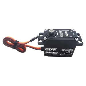 GDW RS-2208 Piezas de Avión RC Digital sin Escobillas, Gran Torque 25KG, Engranaje Metálico de Alto Rendimiento, Unisex 14+ años - Product Image 6