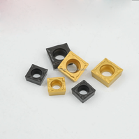 Inserto Cuadrado de Carburo para Torneado Interno/Externo, Recubrimiento PVD, Alta Dureza, Hoja CNC OEM SCMT09T304/08-TC, Marca Taplink CNC