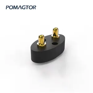 China Supplier Male Female Spring Loaded Male Female Charging 2 Pin Connector Ip67 Pogo Wire