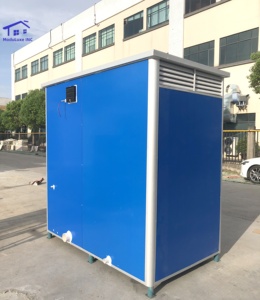 Outdoor Portable Toilet Movable Restroom Prefab Bathroom WC <b>Camping</b> Toilet Durable Public Toilet for Sale - Product Image 3