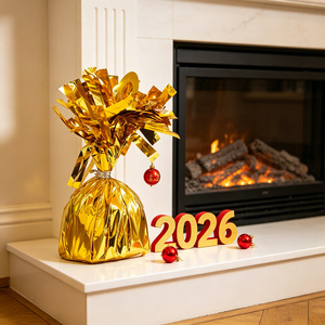 Party Love garantisce l'identificazione consistente del prodotto e il controllo della qualità. Confezione da 12 pezzi Peso Gold per bomboniere. - Product Image 3