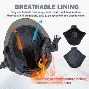 Casco de Esquí MOON para Hombre, Equipo Profesional para Esquí Alpino y Snowboard, Circunferencia de Cabeza Ampliada, Anticolisión, Cálido - Product Image 6