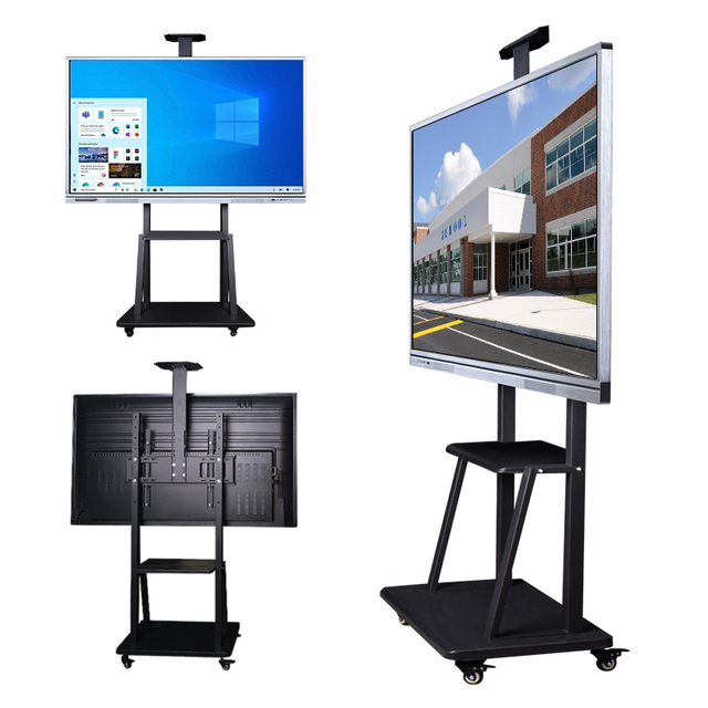 Weier 55 65 75 Inch Interactive 4K Flat Panel Smart Board All-in-One Digital School Teaching Whiteboard Touch Screen Monitor