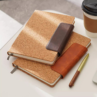 Coffret Cadeau Professionnel A5 Personnalisé avec Logo, Carnet de Notes en Bois de Bambou Gravé, Fermeture Magnétique, Planificateur de Voyage avec Stylo