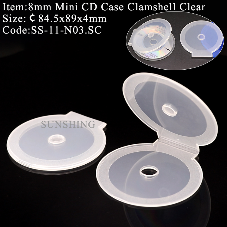 N03:8cm 1-CD Case Clamshell