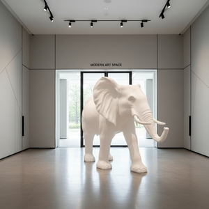 Estatua de Resina de Fibra de Vidrio de Tamaño Real, Escultura de Ingeniería de Grado Comercial para Parques de Atracciones y Zoológicos - Product Image 1