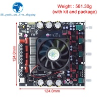 XY-AS21HPA Bluetooth yüksek güç dijital amplifikatör kurulu 2.1 kanal Subwoofer 300W * 2 + 600W çift TPA3255 ampliampli
