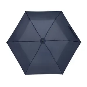 Ok Umbrella Alta calidad Super Light Manual Abrir y cerrar Tres paraguas plegable
