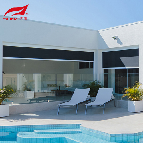 Outdoor Blind Terrace Sunshade Insulation Rainproof