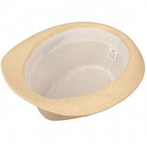 EATH10 Unisex/bambino/adulti moda a buon mercato promozionale <span class=keywords><strong>carta</strong></span> <span class=keywords><strong>Borsalino</strong></span> Trilby cappello di paglia - Product Image 6