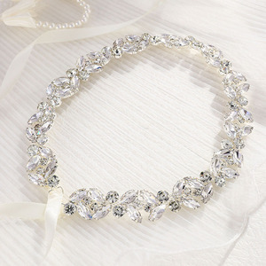 Cintura nuziale trasparente e cristallina lucida cintura nuziale fascia per abito <span class=keywords><strong>da</strong></span> <span class=keywords><strong>sposa</strong></span> - Product Image 6