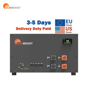 Sunboost EASYPOWER 280 DIY 배터리 상자 키트 51.2V 280Ah 300Ah 16S Lifepo4 리튬 저장 배터리 (BMS 메탈 케이스 포함)