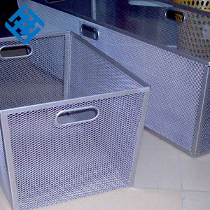 מפעל פלדה סיטונאי צלחת פלדה מורחבת רשת מתכת עבור מדפים אחסון מדפים משטחים עם פלדה רשת ריהוט נייר - Product Image 3