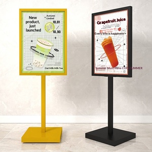 Panneau d'affichage autoportant anti-rouille et coupe-vent pour centre commercial, affiche de <span class=keywords><strong>recrutement</strong></span>, panneau KT, modèle PG/1 assemblé - Product Image 5