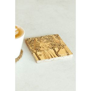 Ensemble de sous-verres promotionnels William Morris Series, pierre unique, 38 - Product Image 2