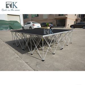 Scène modulaire facile à installer avec clé hexagonale, podium en aluminium - Product Image 4